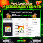 JACKPOT MAHJONG WAYS 09 JANUARI 2026