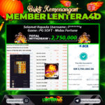 JACKPOT MIDAS FORTUNE 14 JANUARI 2026