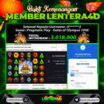 JACKPOT GATES OF OLYMPUS 1000 16 JANUARI 2026